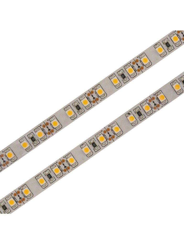 LED pásek 3528 teplá bílá 120led/m 9,6W/m 12V